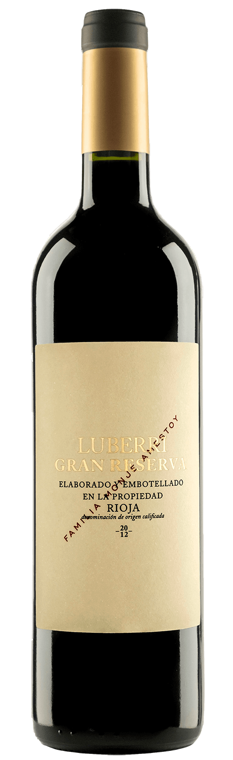 Botella de Luberri Gran Reserva